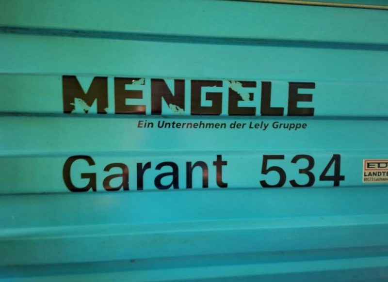 MENGELE GARANT 534 - NICHT MEHR VERFÜGBAR!